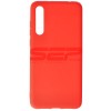 Husa TPU Matte Rosu Huawei P20 - Protectie Telefon Premium