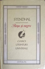 ROSU SI NEGRU-STENDHAL-285285