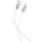 Cablu Date si Incarcare USB-A - USB-C XO Design NB251, 18W, 1m, Alb