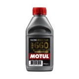 Lichid de fr&acirc;nă MOTUL RBF 660 Racing Brake Fluid DOT 4 500 ml &ndash; performanță