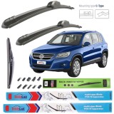 Cumpara ieftin Ștergătoare Volkswagen Tiguan I (2007&ndash;2011) TeamCar&reg; &ndash; Set Complet