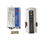 Kit lustra cu telecomanda RF cu 2 canale, CE Contact Electric