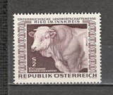 Austria.1967 Targ de agricultura Ried am Innkreis-Animale de casa MA.644, Nestampilat