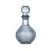 Sticla pentru lichior cu forma rotunda si romburi, 500 ml, transparenta, ATU-086883, Oem