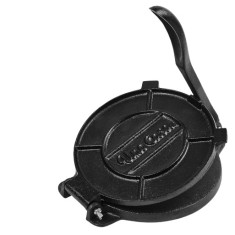 Presa pentru tortilla Uno Casa, diametru 20 cm, fonta, negru