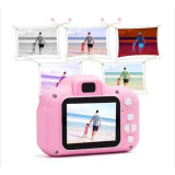 Camera foto digitala pentru copii, functie foto/video,4 jocuri incluse, roz