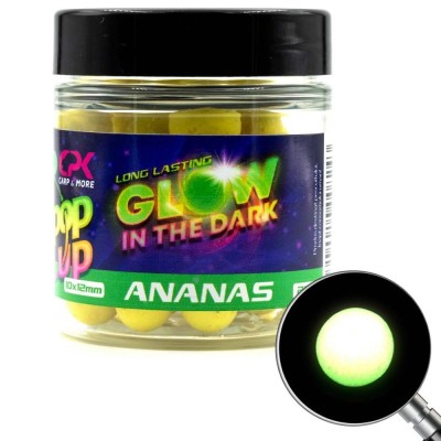 Pelete Flotante CPK Feeder Glow in the Dark, Ananas, 10/12mm foto