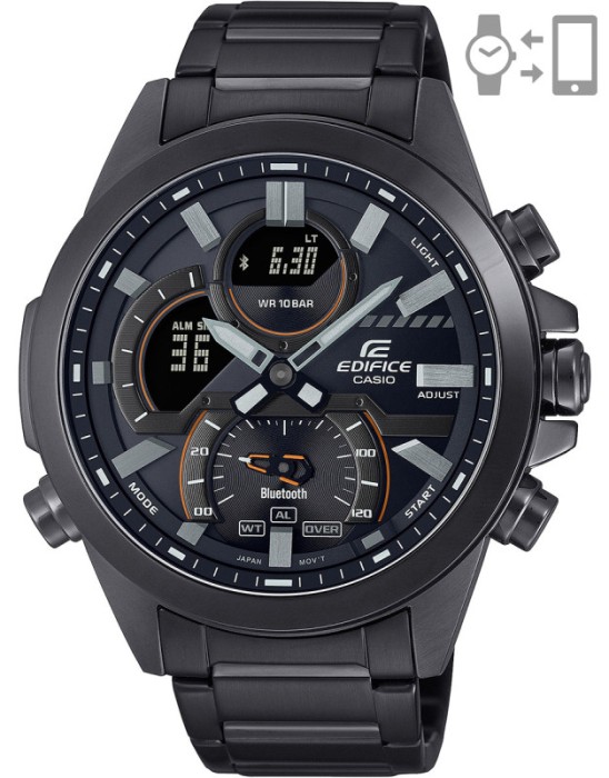 Ceas Barbati, Casio Edifice, Bluetooth Smartphone Link ECB-30DC-1AEF - Marime universala