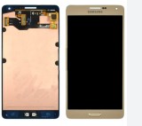 Display Ecran Service Pack Original Samsung A7 2015 Auriu Garantie