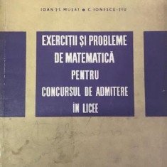 Exercitii si probleme de matematica pentru concursul de admitere in licee