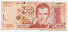 Venezuela 50.000 Bolivares 25.04.2006 - B33108053, B11, P-87b foto