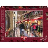 Puzzle 1500 piese Nightime Cafe - RICHARD MACNEIL, Jad