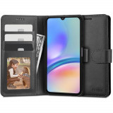 Husa Tech-Protect Wallet Wallet pentru Samsung Galaxy A05S Negru, Silicon