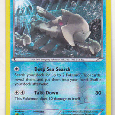 bnk crc Cartonas Pokemon 2015 Relicanth holo 23/98