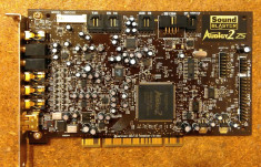 Placa de sunet Creative Audigy 2 ZS (SB0350) 5.1, 24-bit, 192 KHz, PCI foto