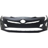 Bara fata Toyota Prius (Xw50), 01.2016-, parte montare negru grunduita, cu gauri senzori parcare, 81H207-1, Aftermarket, Rapid
