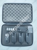 Set 4 avertizoare cu statie Eastshark TLI41cu SNAG BARR si lumina veghe, Swingere
