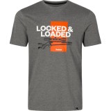 Tricou Loaded T-shirt Grey Melange