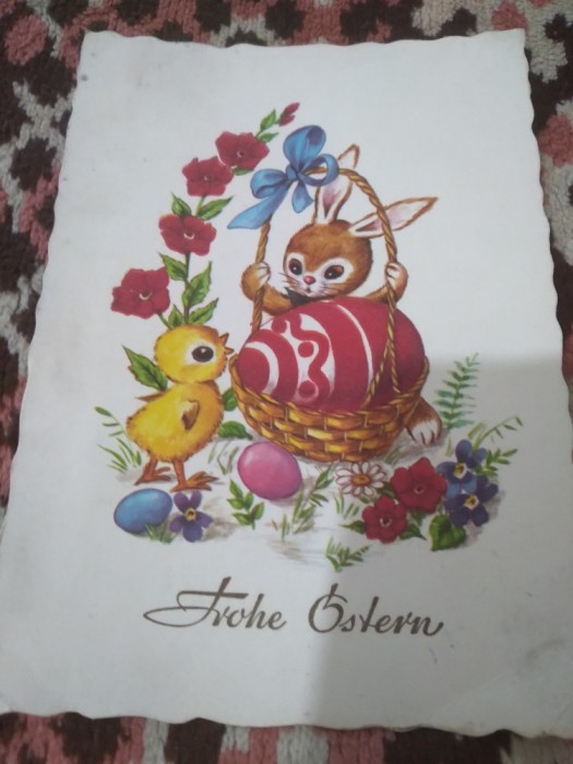 CARTE POSTALA -FELICITARE NECIRCULATA