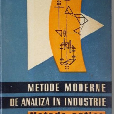 Metode moderne de analiza in industrie. Metode optice