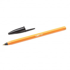 Pix BIC Orange Fine, 0.8 mm, Negru, Corp Plastic, Pixuri BIC Orange Fine, Pixuri Scoala, Pixuri Colorate, Pixuri Negre, Pix Negru, Pix pentru Scoala, foto