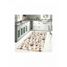 Covor bucatarie cu model cu espresso