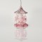Set 2 ornamente brad Pink Carrousel