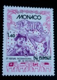 Monaco 1981 circul, tigru ,elefanți serie 1v nestampilata