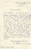A3490N Miron Radu Paraschivescu, act scris și semnat olograf, 1965