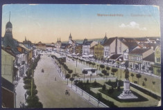 1918 - Targu Mures, centru, vedere circulata (jud. Mures) foto