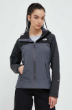 The North Face jacheta de exterior Stratos culoarea gri