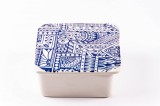 Cumpara ieftin Cutie de depozitare din ceramică decorativă Tatto Blue