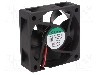 Ventilator 60x60x20mm, 12V DC, volum aer 38.19m3/h, lagar cu glisare, SUNON - EE60201S1-1000U-999