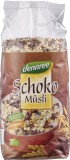Musli cu ciocolata bio Dennree 750g - Cereale integrale, fulgi ovaz si cacao