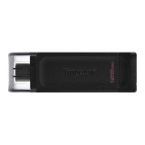 Flash drive 128gb dt70 usb 3.2 tip c kingston, 128 GB