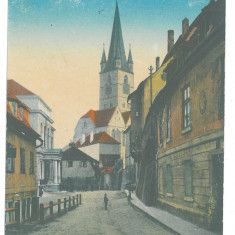 2576 - SIBIU, Romania - old postcard - used - 1918