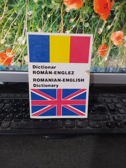 Dicționar rom&acirc;n engle, Romanian english Dictionary, Bantaș București c. 1995 008