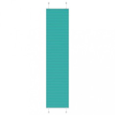 vidaXL Jaluzea plisată verde petrol 45x200 cm Lățime țesătură 44,4 cm 4015404