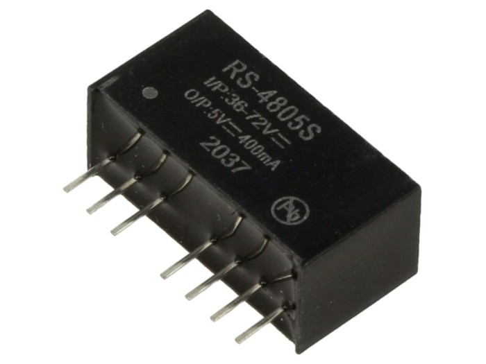Convertor DC/DC 2W 36-72V la 5V