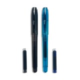 Set 2 stilouri cu 4 rezerve - Ooly Splendid Duo - Albastru si negru | Ooly