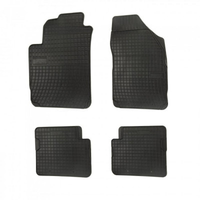 Set covorase auto din cauciuc Alfa Romeo Giulietta 2010-2020, Fiat Stilo 2002-2008, presuri BestAutoVest, negre, 4 buc. AutoDrive ProParts foto