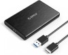 Rack Orico 2189U3, compatibil HDD/SSD 2.5&amp;quot; SATA, USB 3.0, Negru