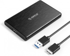 Rack Orico 2189U3, compatibil HDD/SSD 2.5&amp;quot; SATA, USB 3.0, Negru