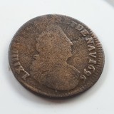 Franta Liard de France 1696 X (3 deniers) Ludovic XlV, Europa