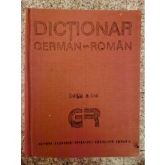 Dictionar German-roman Editia A Ii-a - M. Isbasescu M. Iliescu Si Colab. , B216