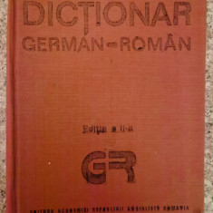 Dictionar German-roman Editia A Ii-a - M. Isbasescu M. Iliescu Si Colab. ,553558