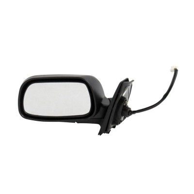 Oglinda exterioara Toyota Corolla (E12) 01.2002-12.2003 Partea Stanga Crom Convex Electrica Cu Incalzire Cu 5 Pini Connector Rotund, carcasa neagra c foto