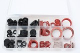 Sanit&auml;r Dichtungen Set, 141-teilig, Gummidichtungen, O-Ringe Sortiment, inkl. Box