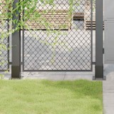 VidaXL Baze st&acirc;lp pătrate 4 buc Antracit Oțel acoperit cu pulbere