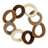 Set Elastice Păr Femei, Multicolor, 8 Bucăți, Oem